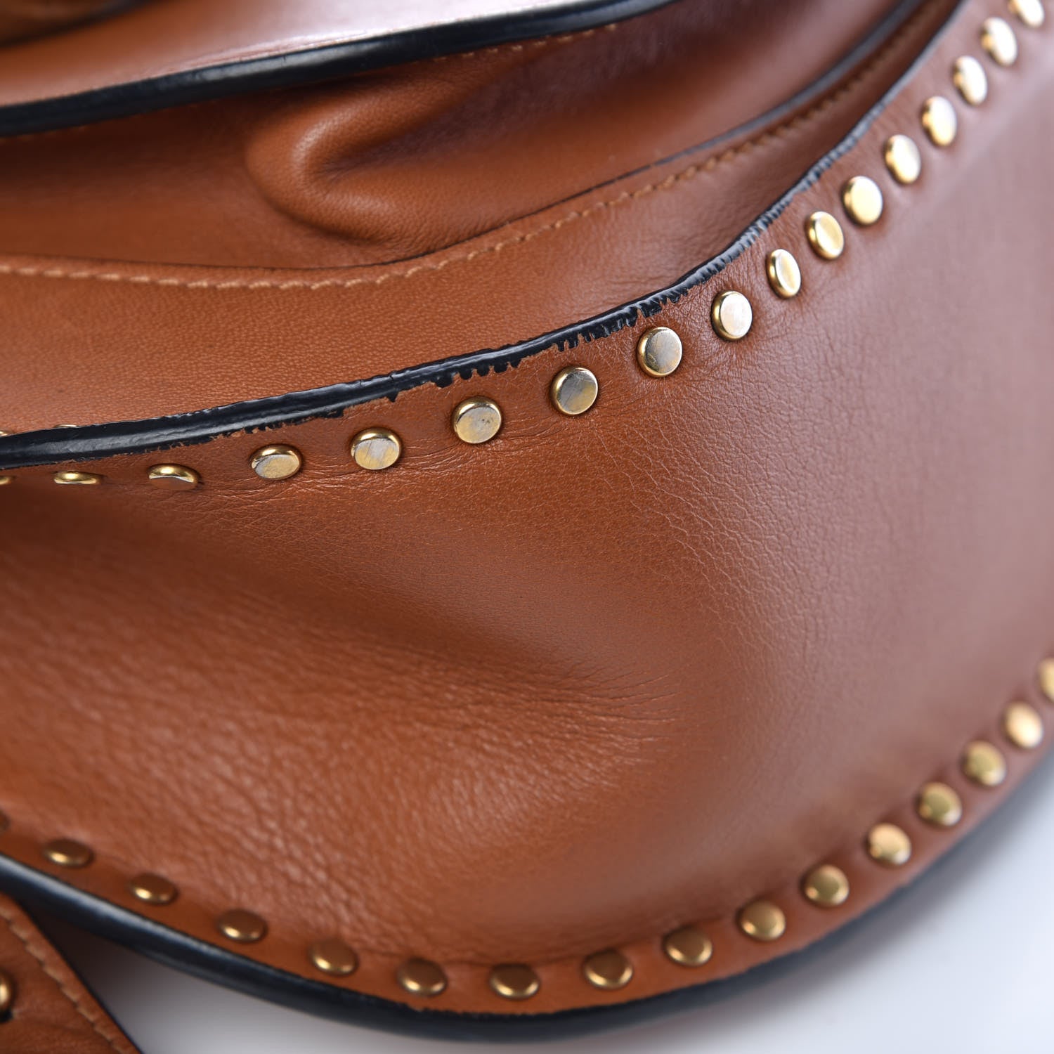 Chloe Calfskin Braided Medium Hudson Shoulder Bag Caramel 16 of 16
