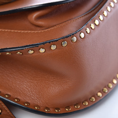 Chloe Calfskin Braided Medium Hudson Shoulder Bag Caramel 16 of 16
