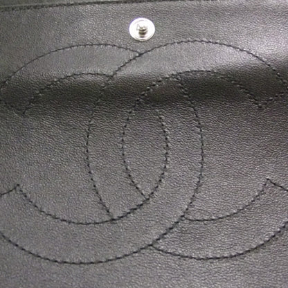 Chanel Lambskin Quilted Jumbo Flap Black BHW 11P 8 of 12