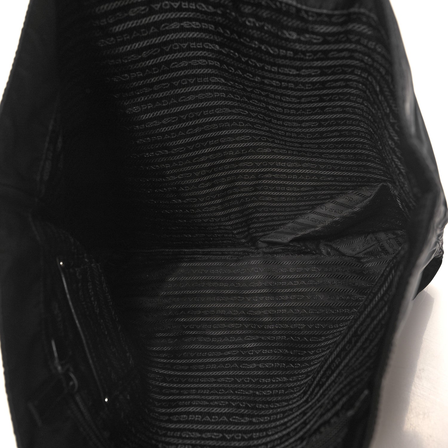 Prada Tessuto Nylon Tote Black 5 of 9