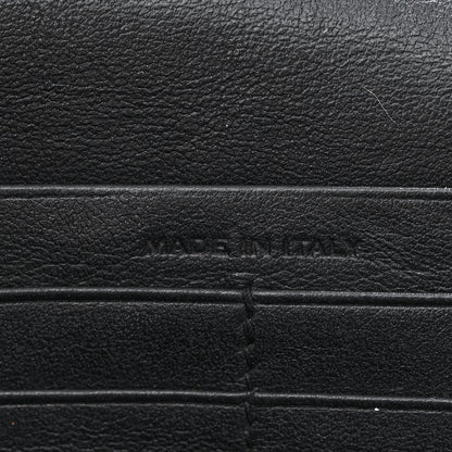 Saint Laurent Velvet Crystal Monogram Chain Wallet Black 12 of 14