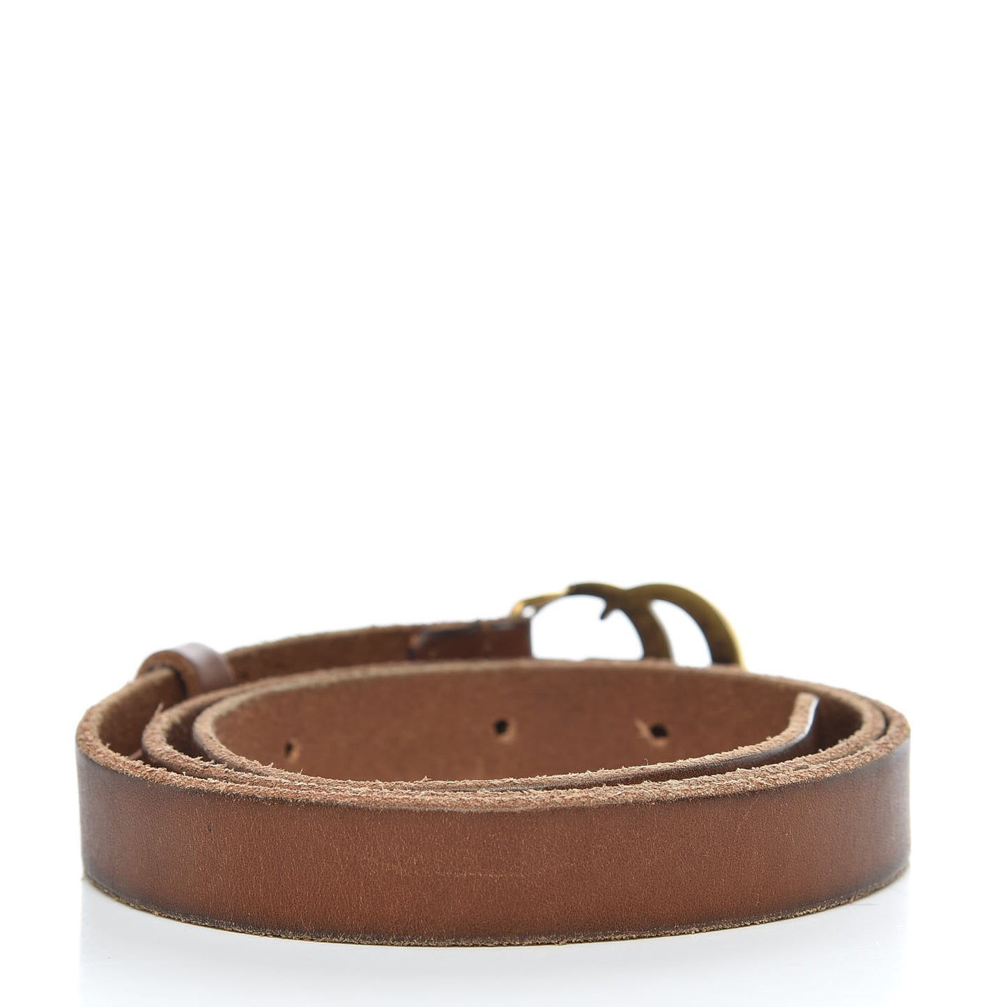 Faded Calfskin Double G 20mm Belt 80 32 Cuir