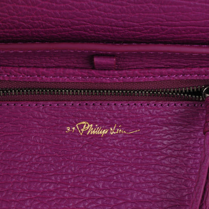 3.1 Phillip Lim 3.1 Textured Calfskin Mini Pashli Satchel Orchid 6 of 7