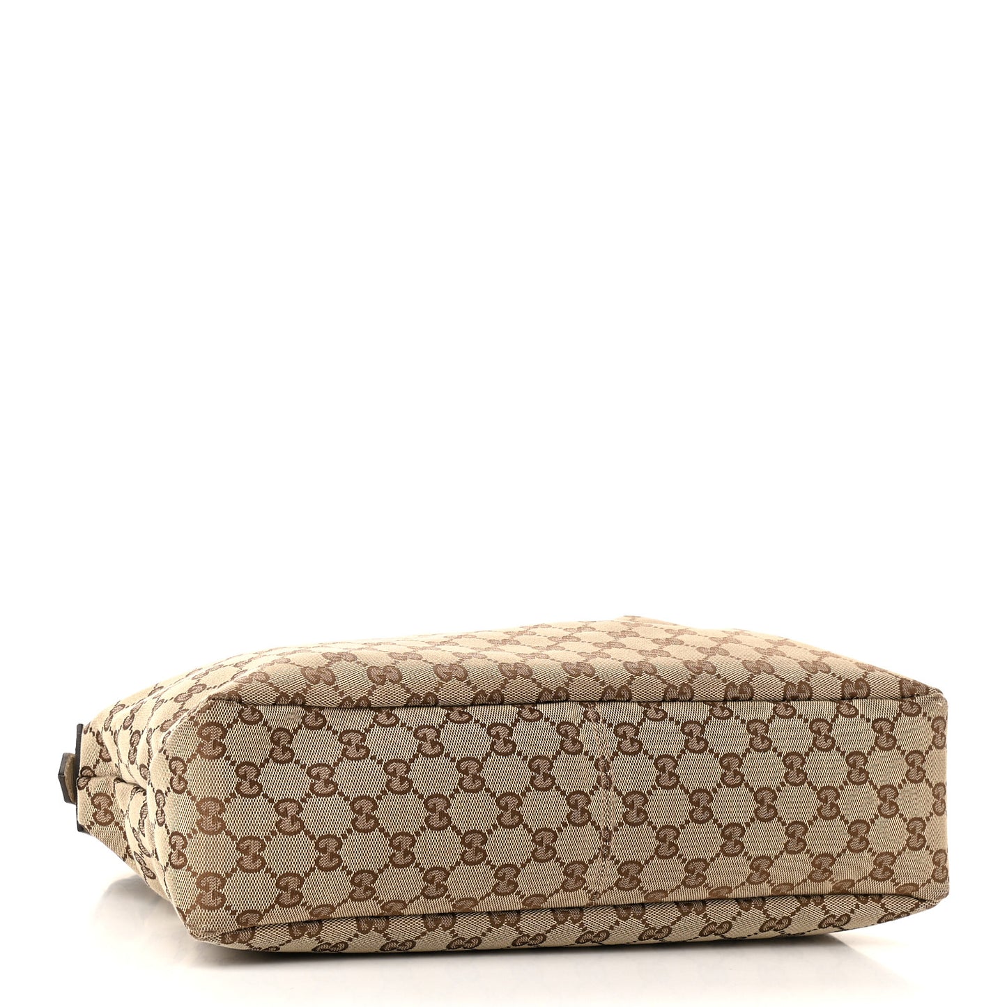 Monogram Medium Horsebit Chain Hobo Off White