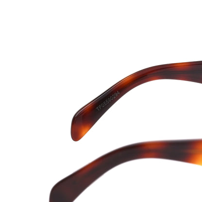 Celine Acetate Triomphe 01 Sunglasses CL 40194U Medium Havana 6 of 8