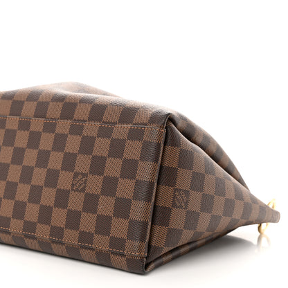 Louis Vuitton Damier Ebene Odeon Tote MM Black 9 of 10