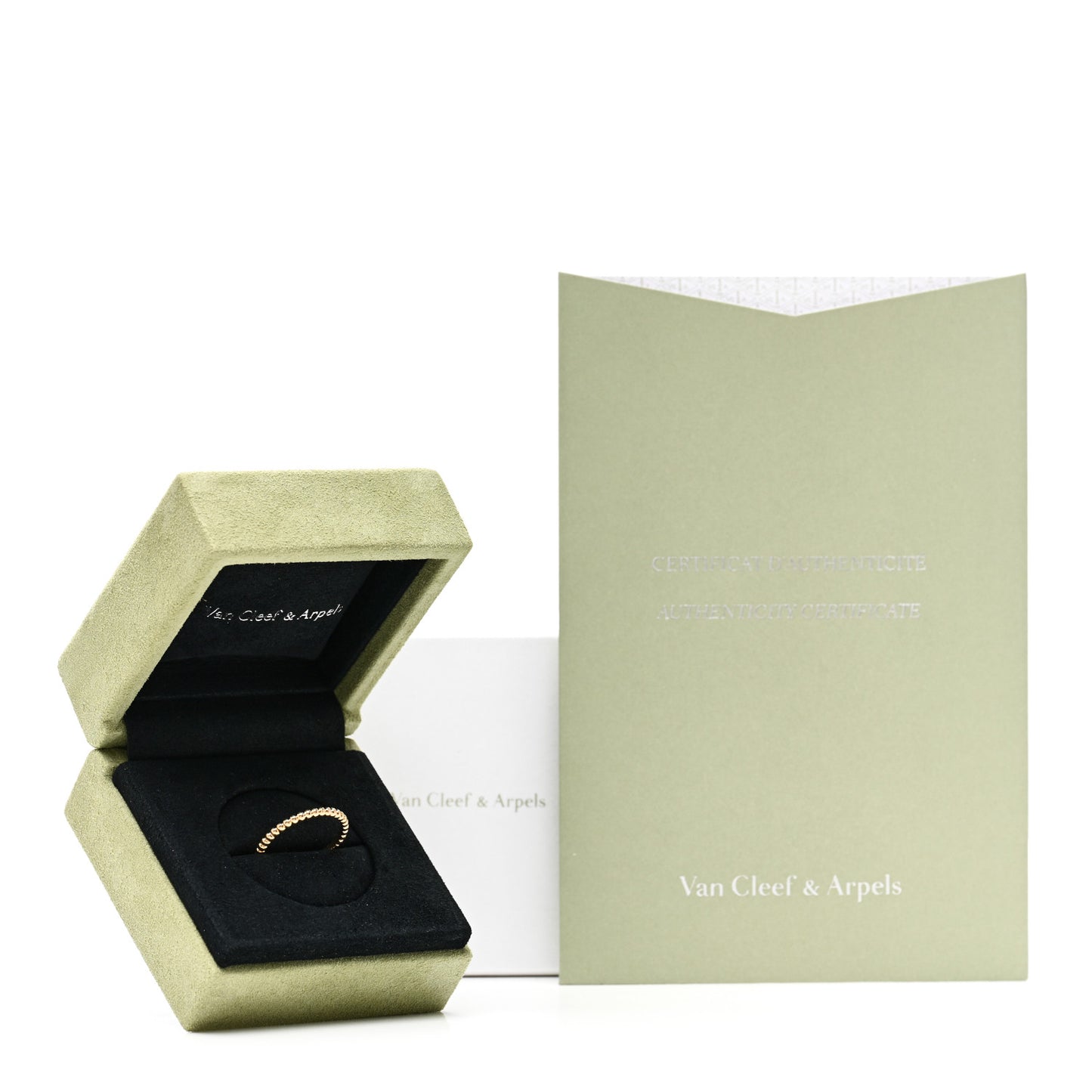 18K Yellow Gold Small Perlee Ring 57 8