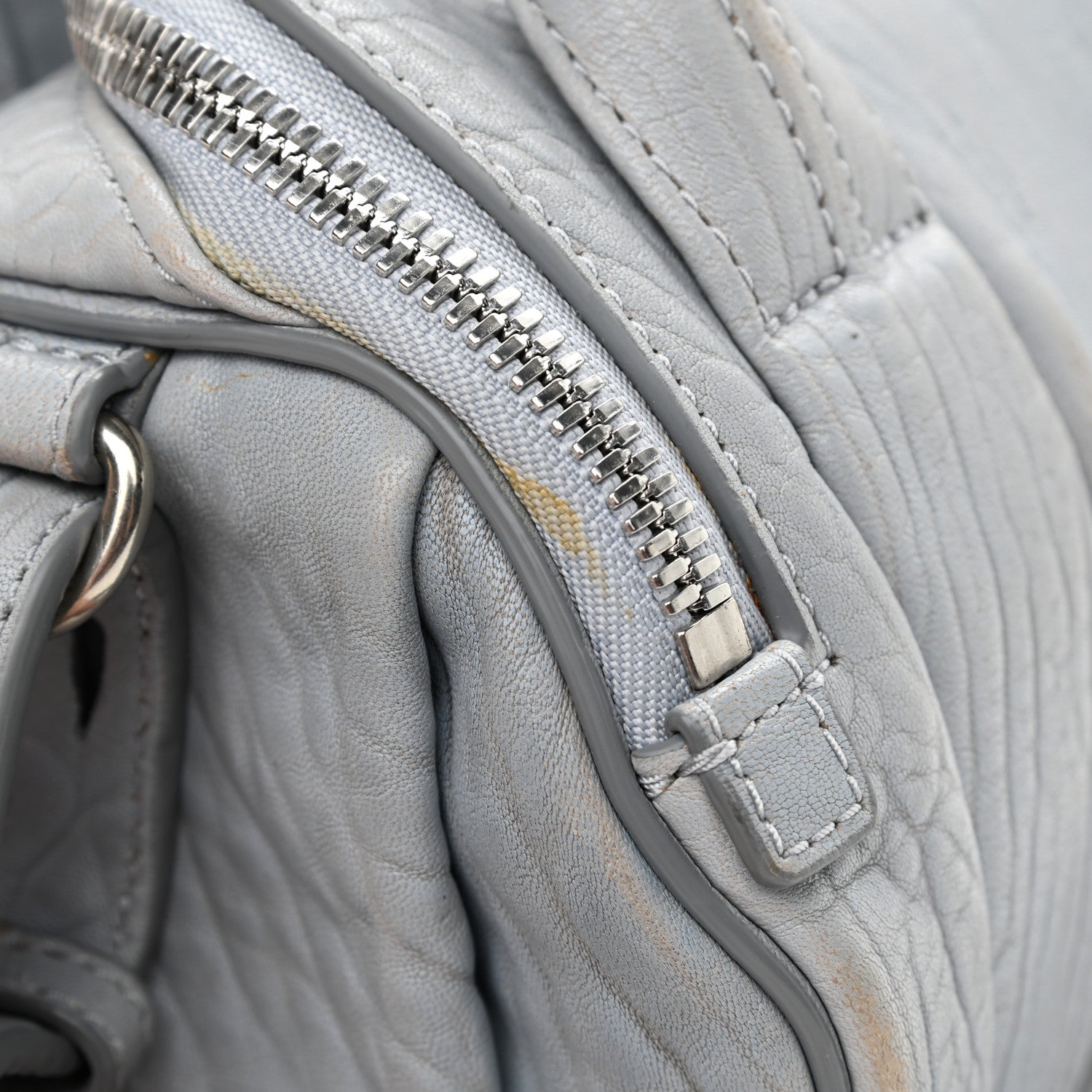 Alexander Wang Pebbled Lambskin Rockie Oyster 13 of 18