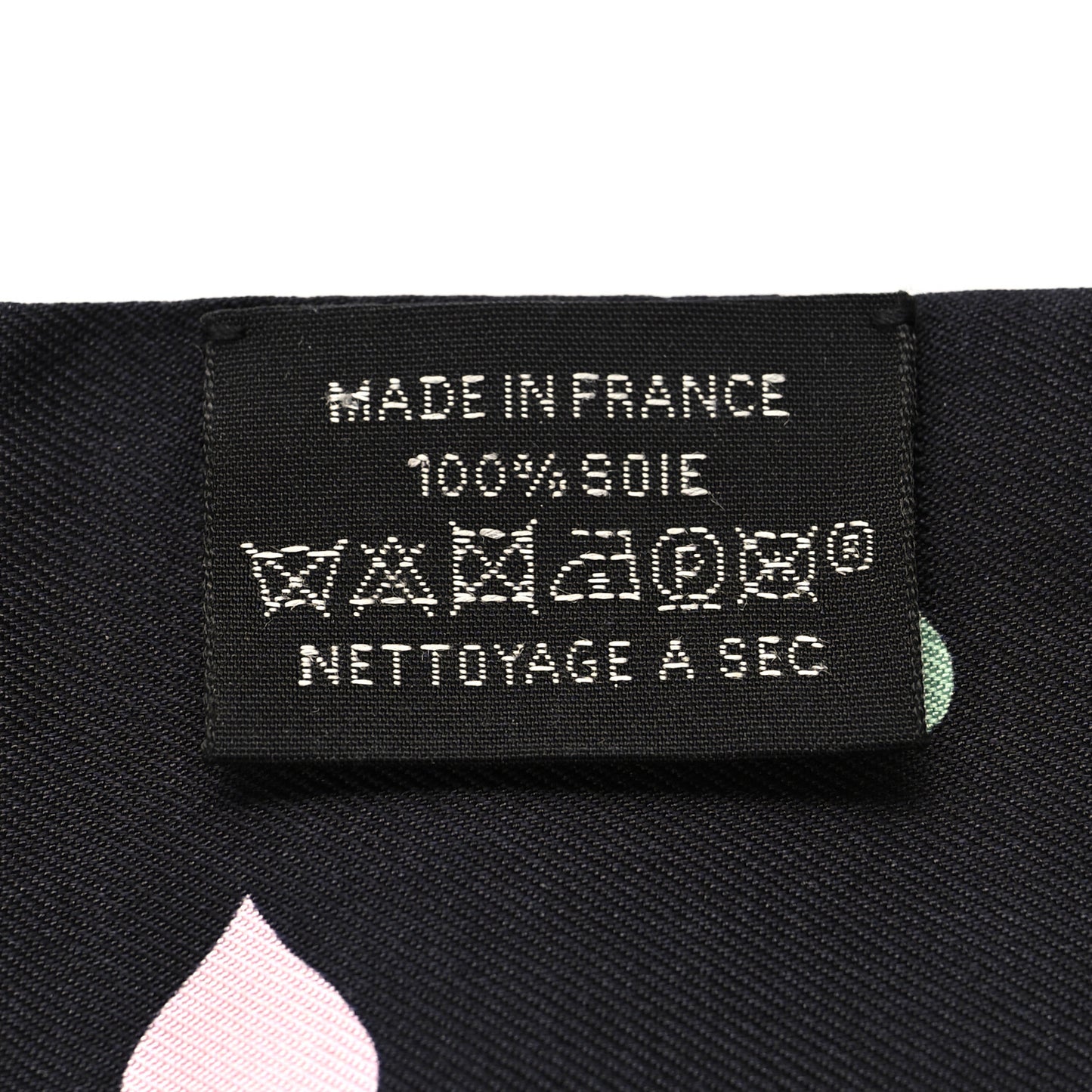 Silk Tea Time Twilly Black Rouge Multicolor