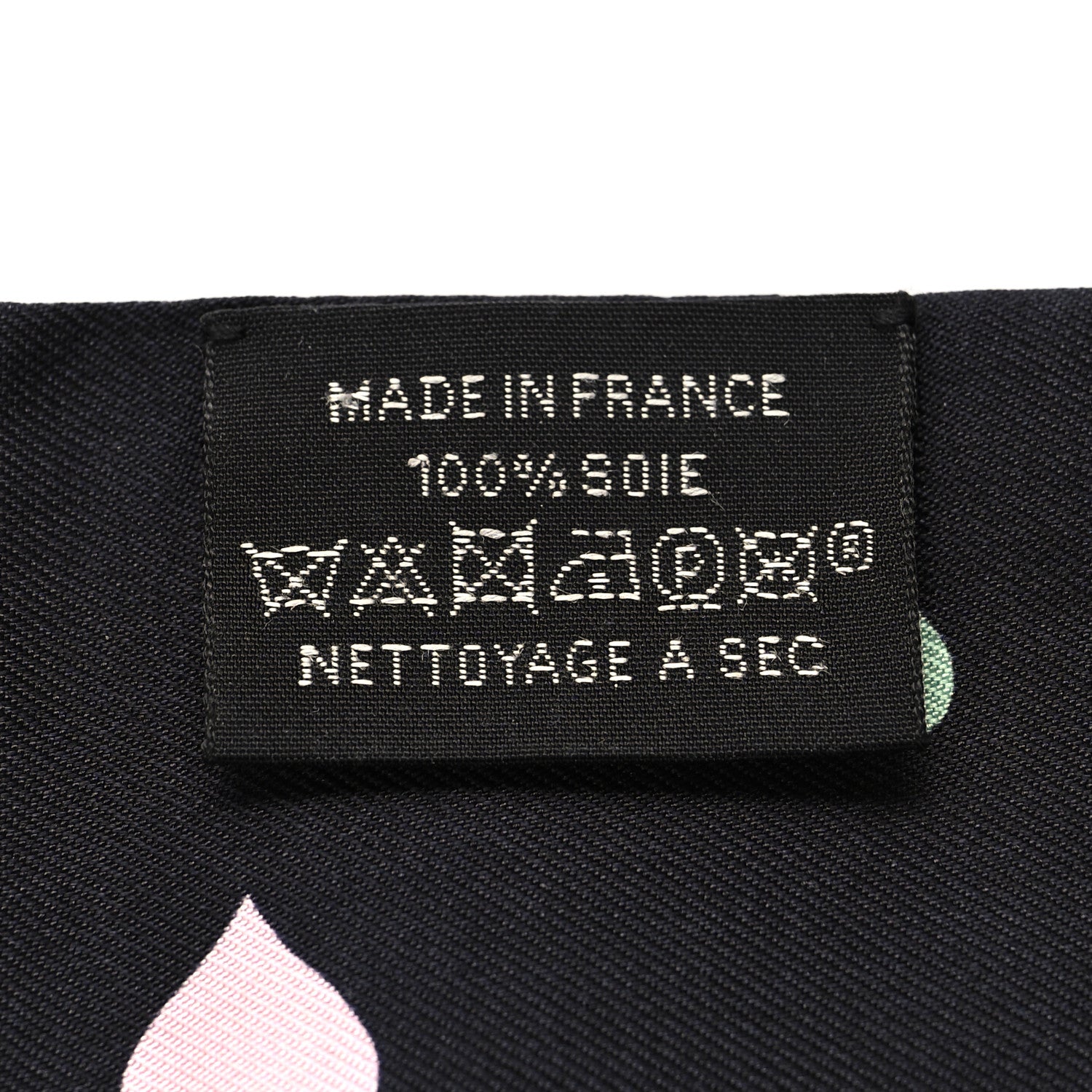 Hermes Silk Tea Time Twilly Black Rouge Multicolor 3 of 4
