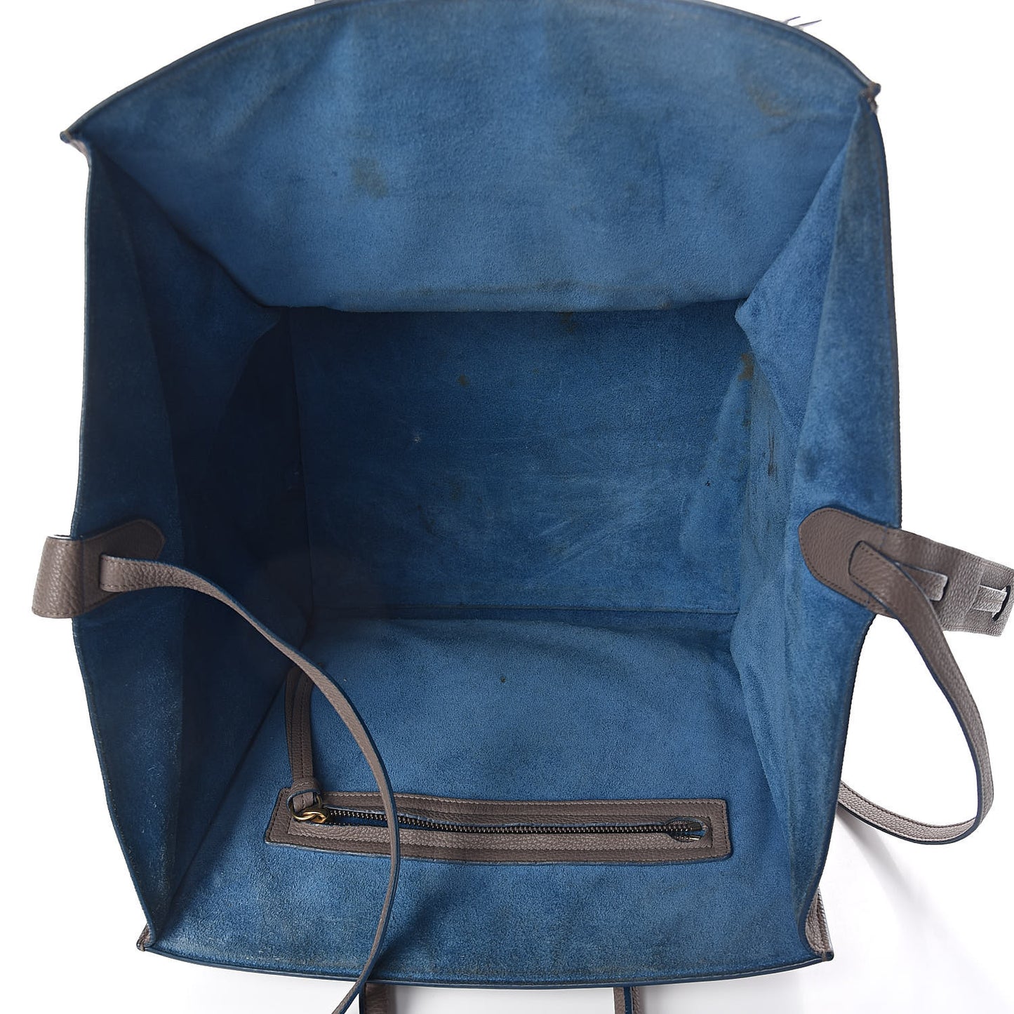 Baby Grained Calfskin Medium Phantom Luggage Taupe