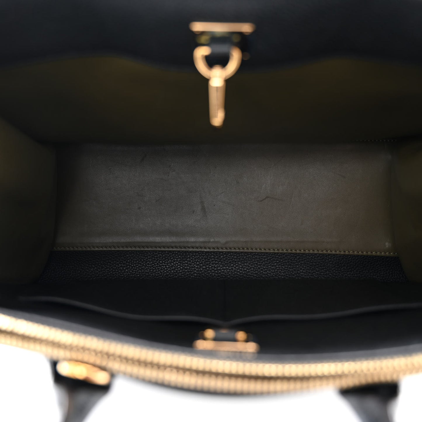 Calfskin City Steamer MM Kaki Black