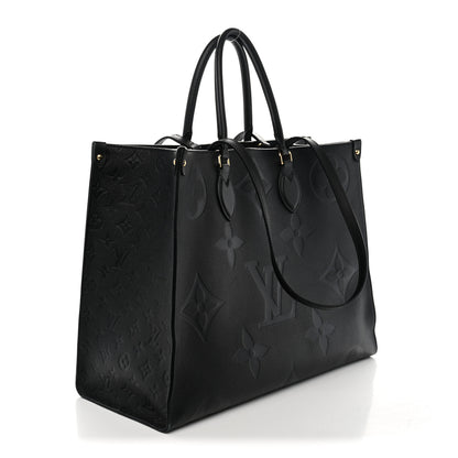 Louis Vuitton Empreinte Monogram Giant Onthego GM Black 3 of 11