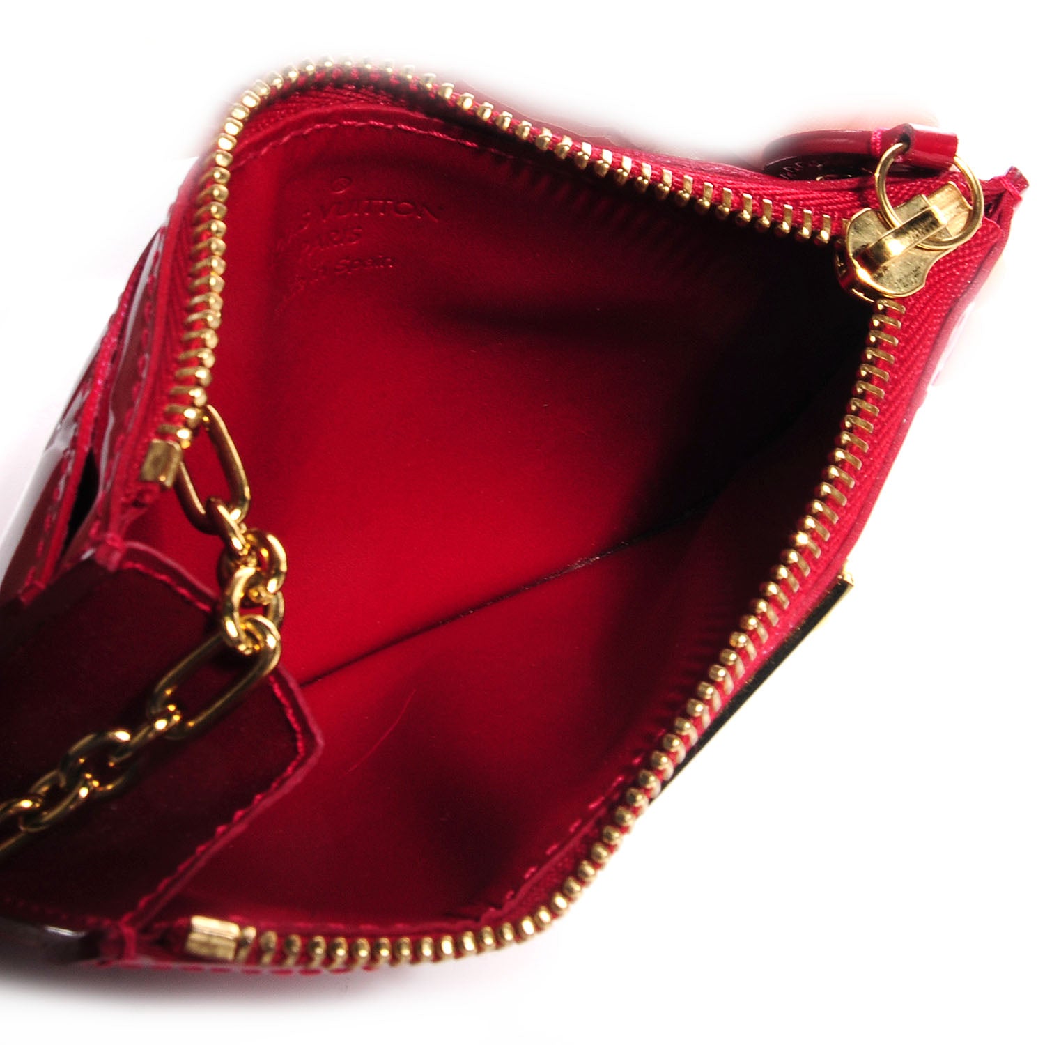 Louis Vuitton Vernis Key Pouch Pomme D'Amour 5 of 7