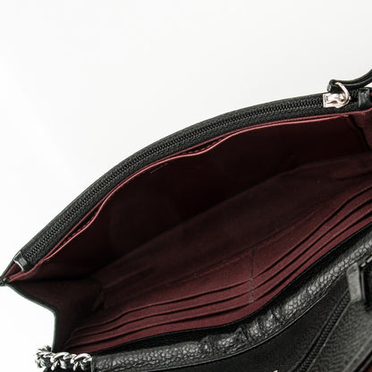 Chanel Caviar Quilted Wallet On Chain WOC Black 5 of 8