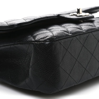 Chanel Caviar Quilted Medium Double Flap Black 9 of 11