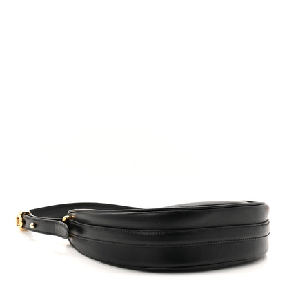 Prada Soft Calfskin Arque Shoulder Bag Black 4 of 10