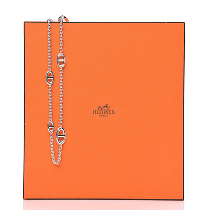 Hermes Sterling Silver Farandole Necklace 120 6 of 6
