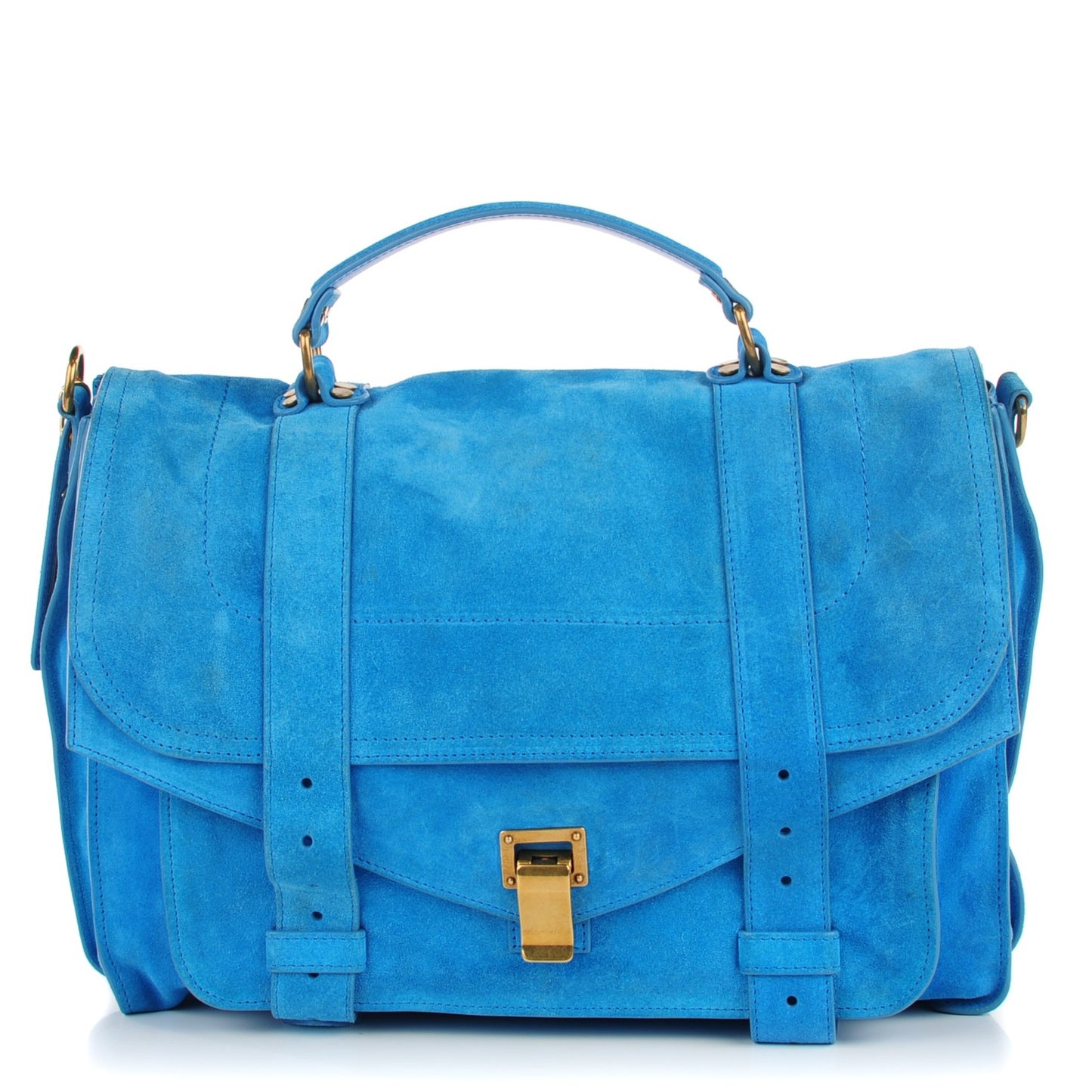 Suede Large PS1 Satchel Rip Tide