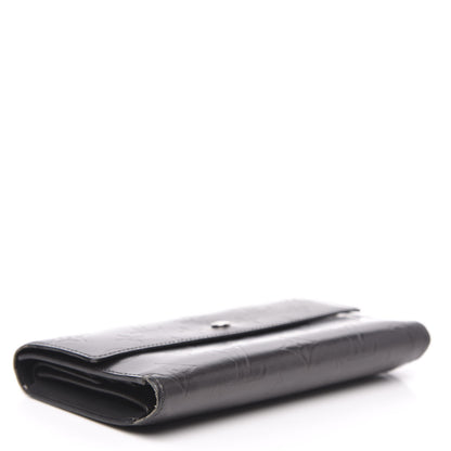 Louis Vuitton Mat Monogram Porte Tresor International Black 4 of 12