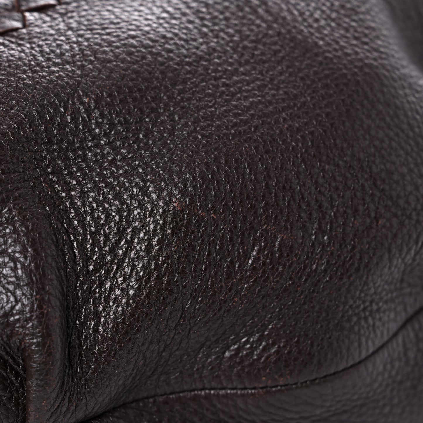 Nappa Intrecciato Veneta Hobo Ebano
