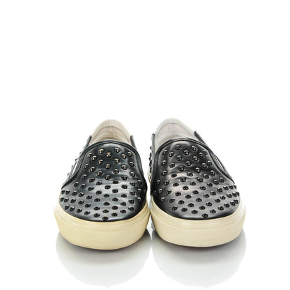 Saint Laurent Canvas Star Studded Espadrilles 36 Black 2 of 7