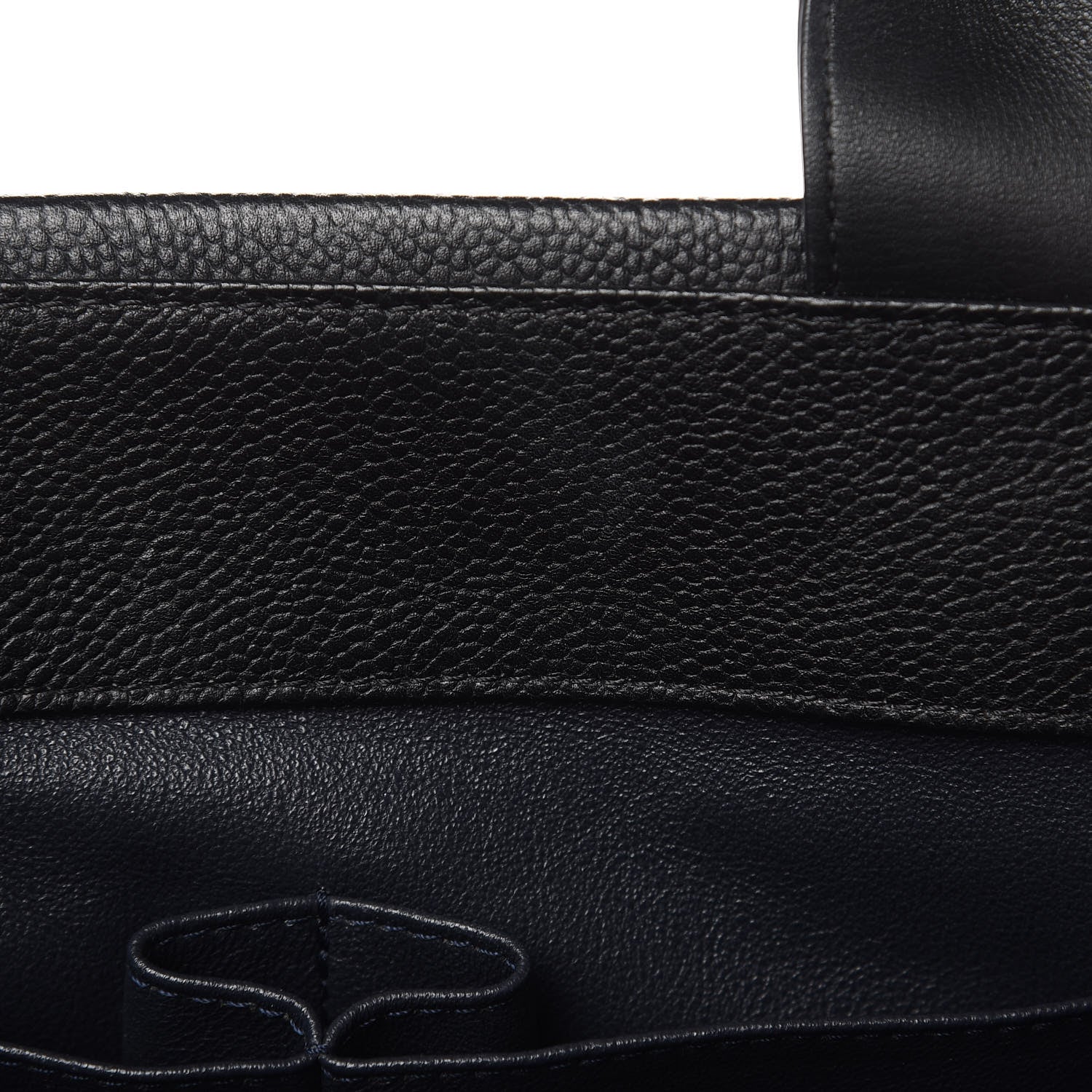 Chanel Caviar Lambskin Quilted Large Coco Break Shopping Bag Black 10 of 15