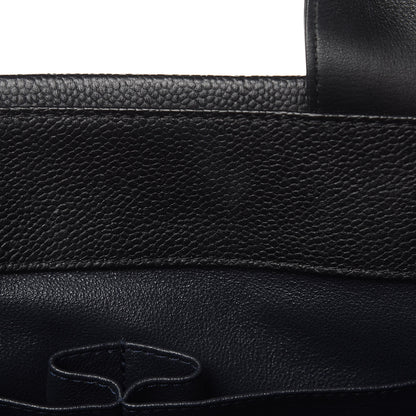 Chanel Caviar Lambskin Quilted Large Coco Break Shopping Bag Black 10 of 15