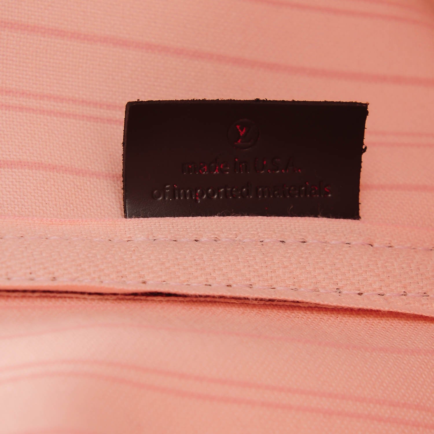 Louis Vuitton Damier Ebene Neo Neverfull MM Rose Ballerine 7 of 8