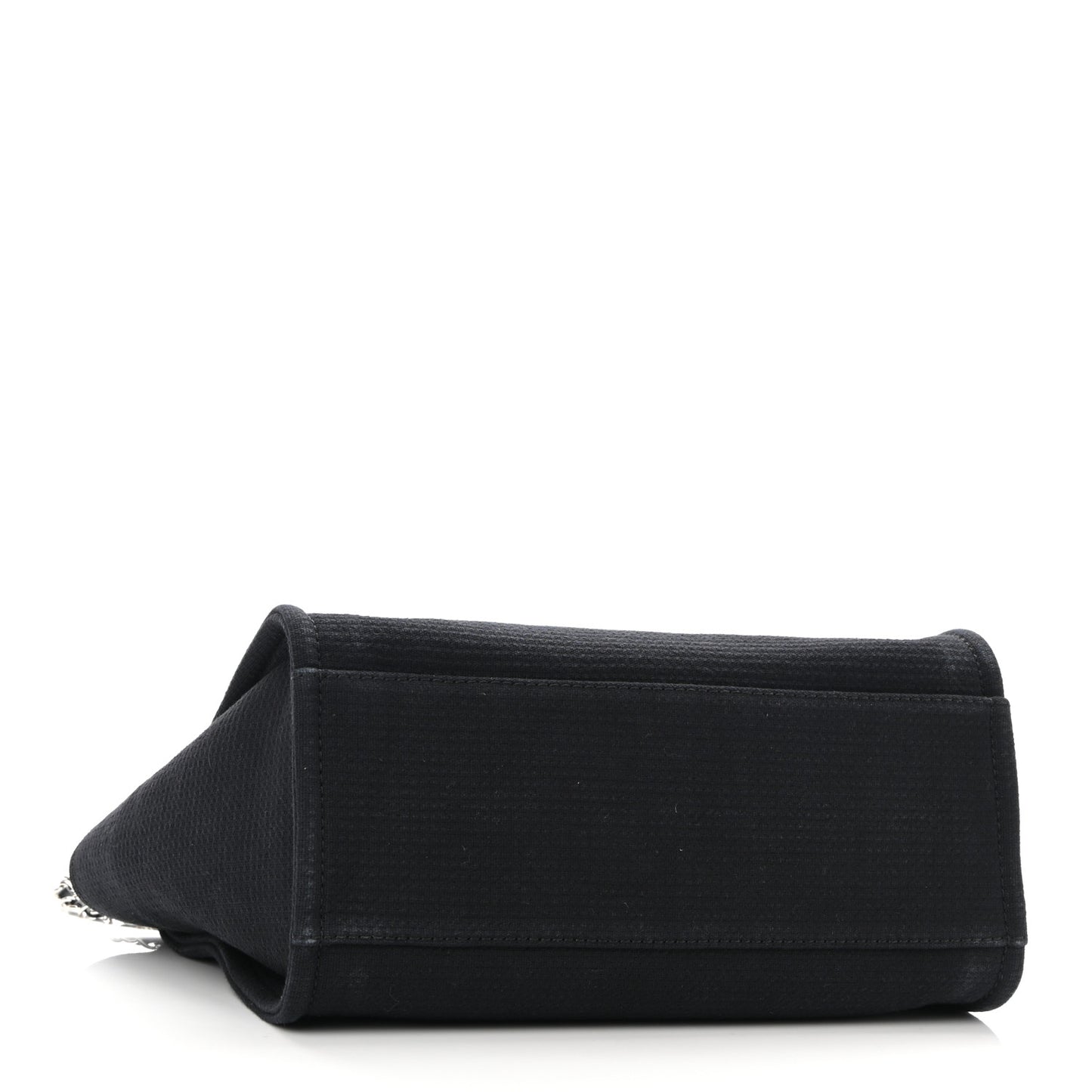 Mixed Fibers Small Deauville Tote Black