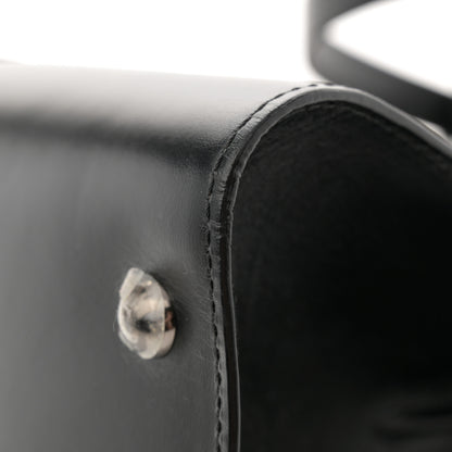 Delvaux Calfskin MM L'Humour Brillant Satchel Black 12 of 12