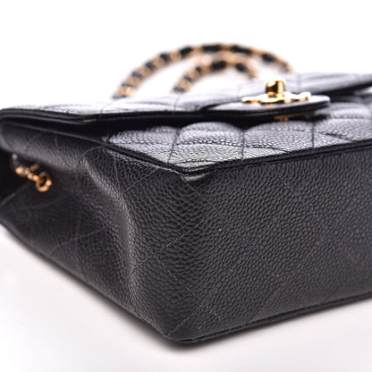 Chanel Caviar Quilted Mini Square Flap Black 8 of 11