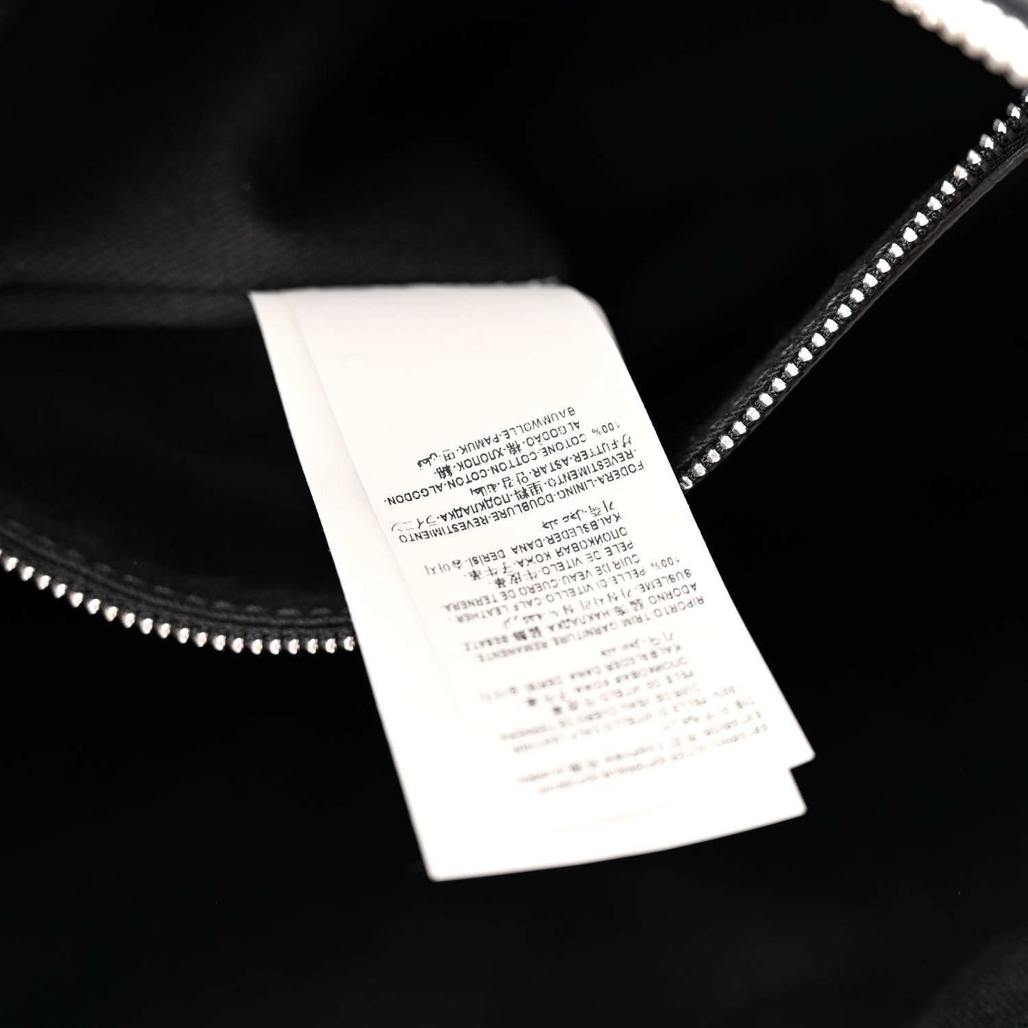 Versace Calfskin Medium Repeat Zip Hobo Black 7 of 12
