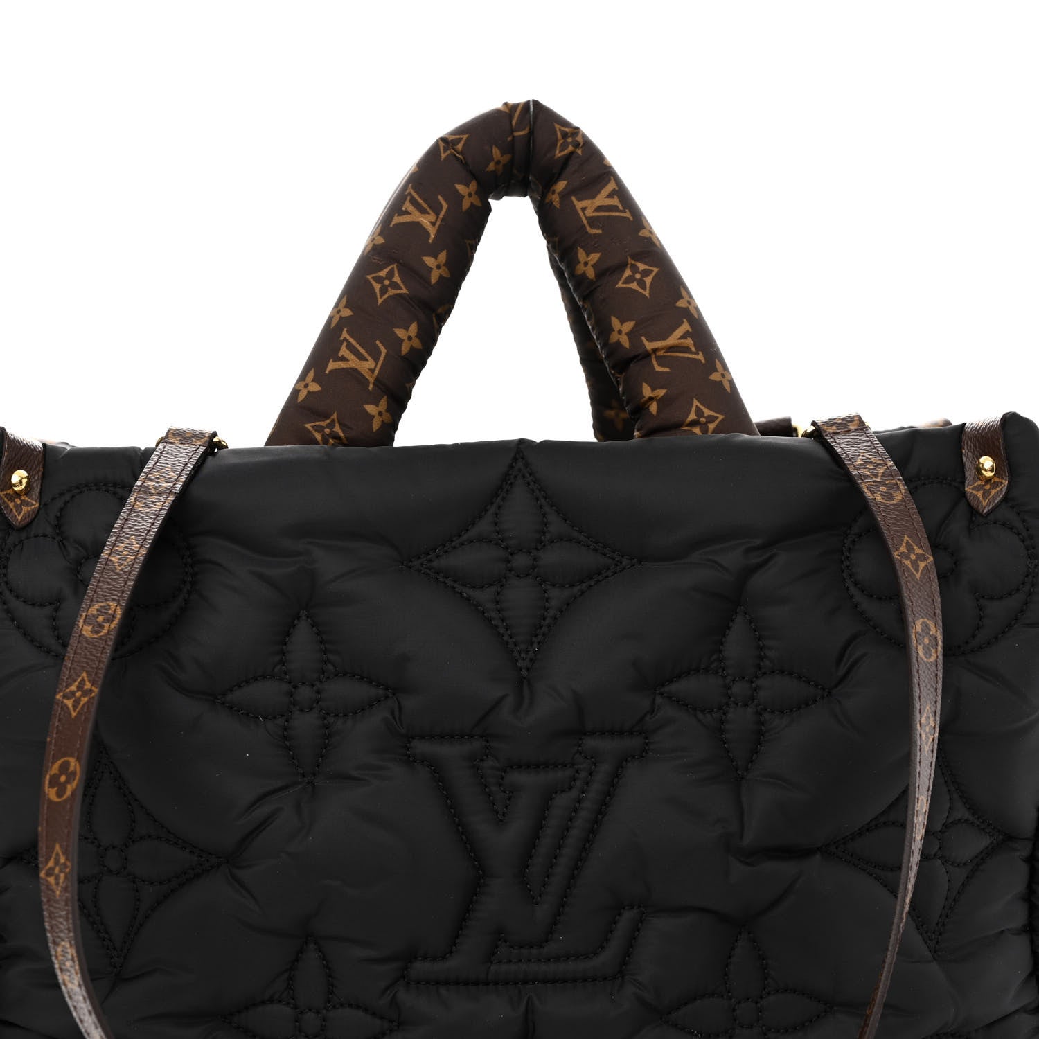 Louis Vuitton Econyl Monogram Pillow Giant Onthego MM Black 7 of 10