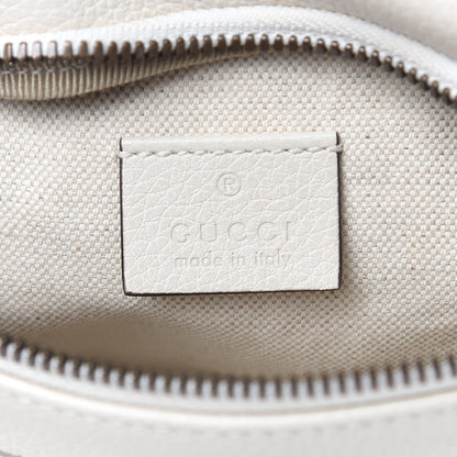 Gucci Grained Calfskin Small Logo Belt Bag White 6 of 8