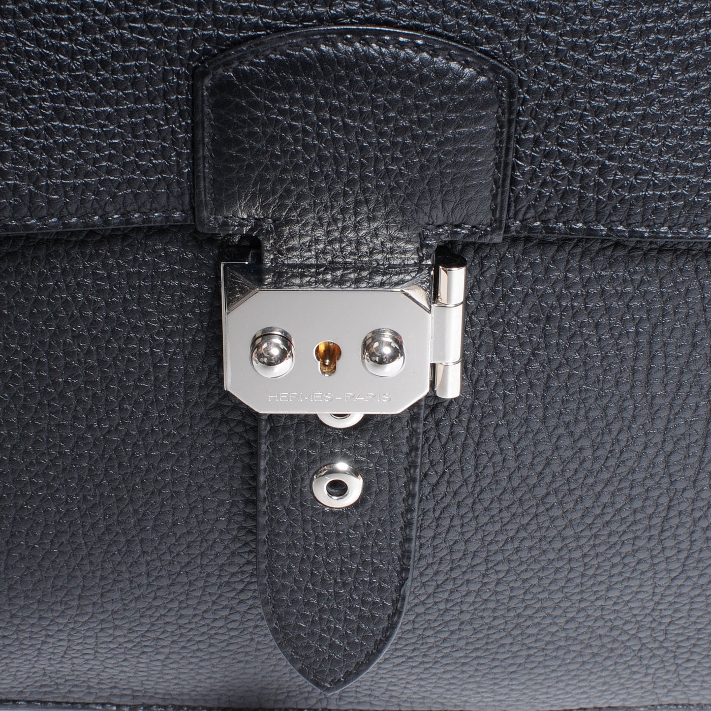 Veau Togo Sac a Depeche 41 Serviette Briefcase Black