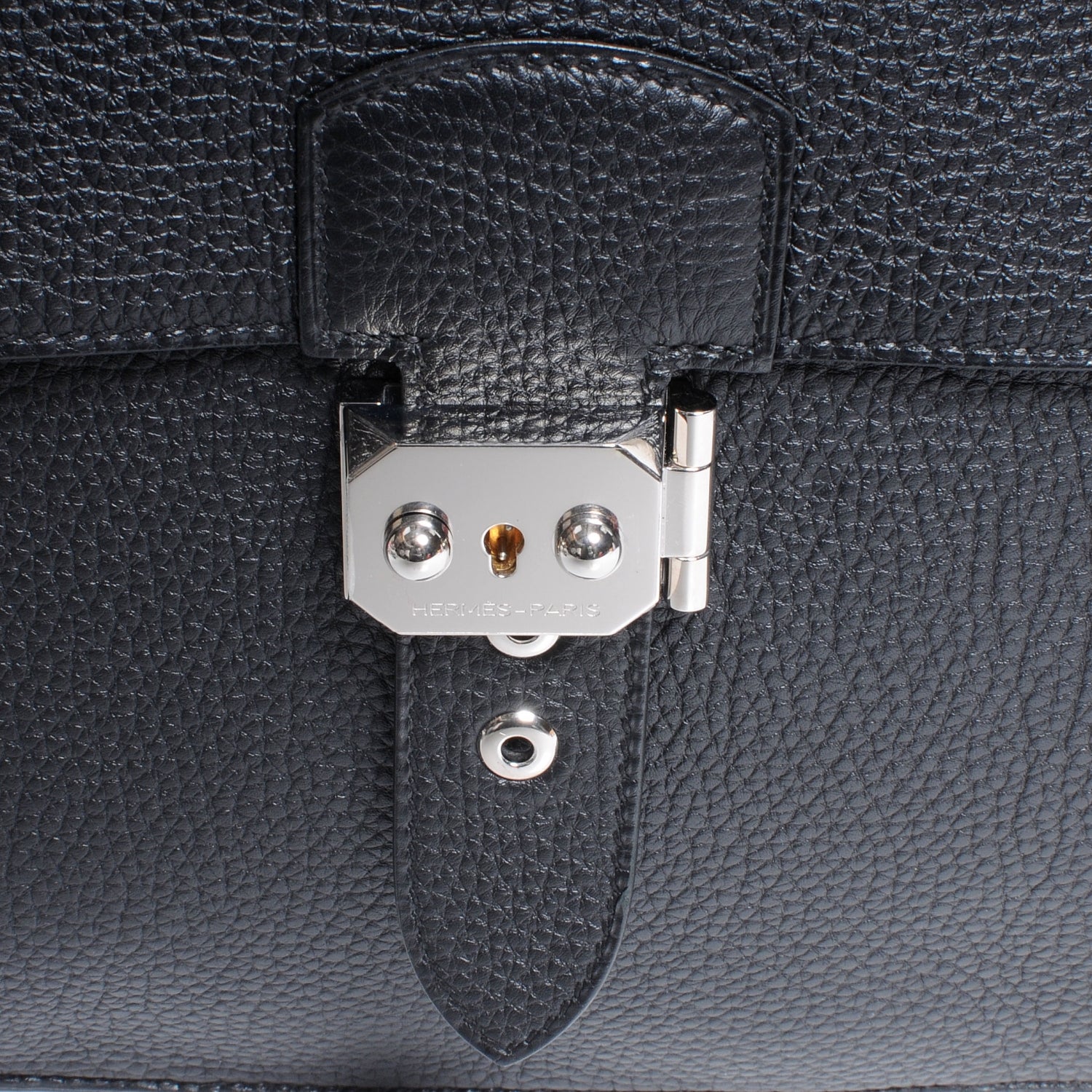 Hermes Veau Togo Sac a Depeche 41 Serviette Briefcase Black 8 of 8