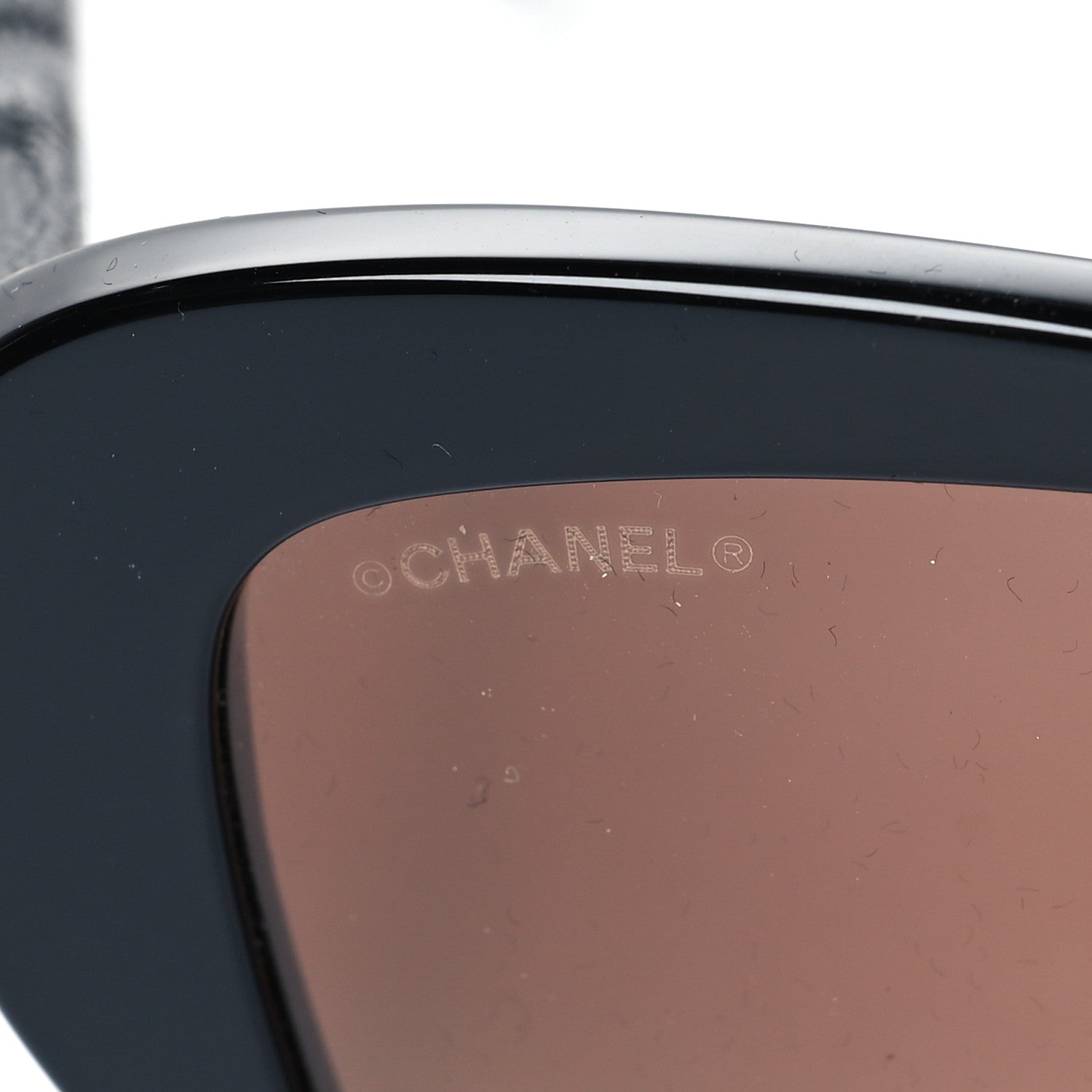 Chanel Acetate Lambskin CC Sunglasses 5457-Q-B Black 7 of 10