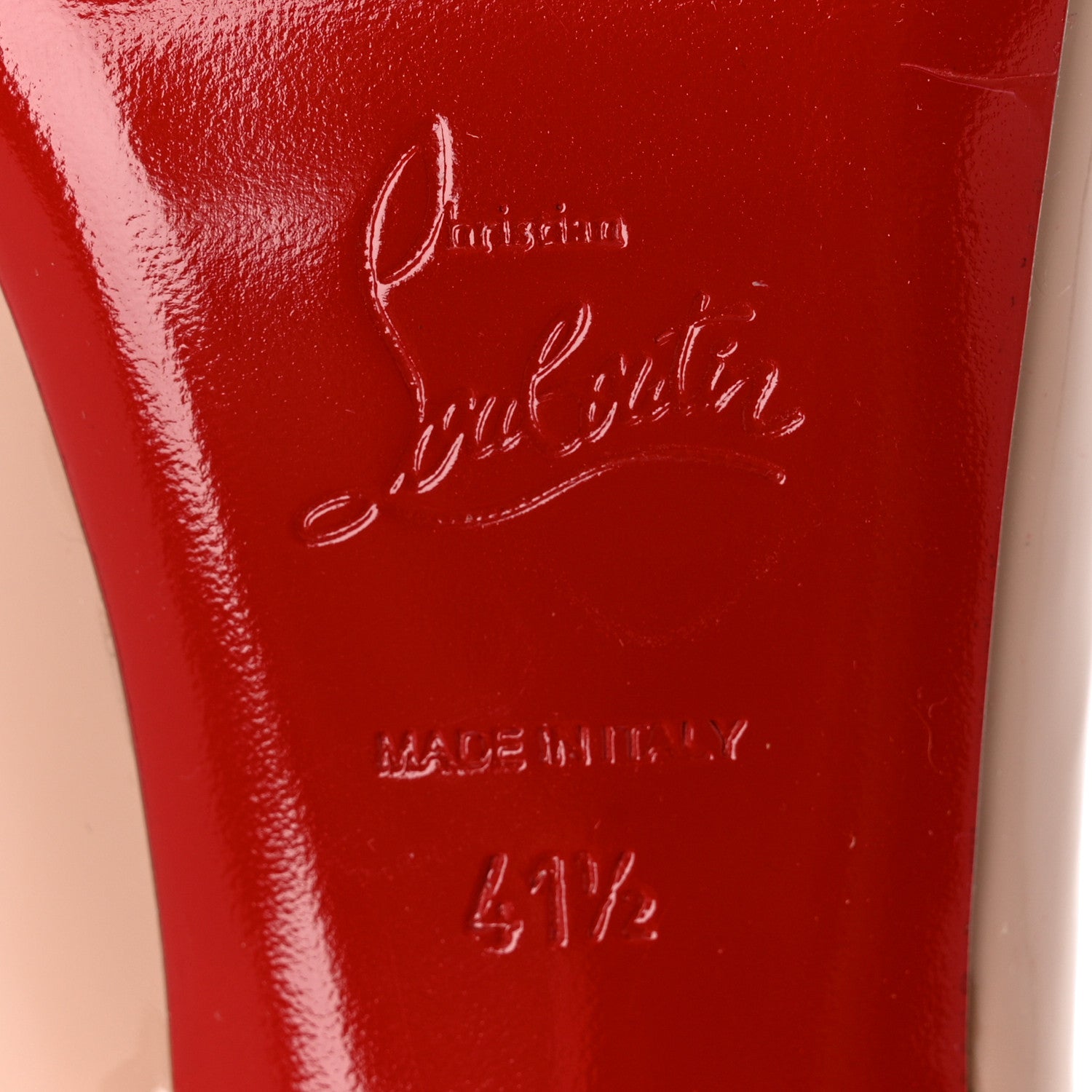 Christian Louboutin Patent Clare Sling 80 Pumps 41.5 Antoinette 8 of 10