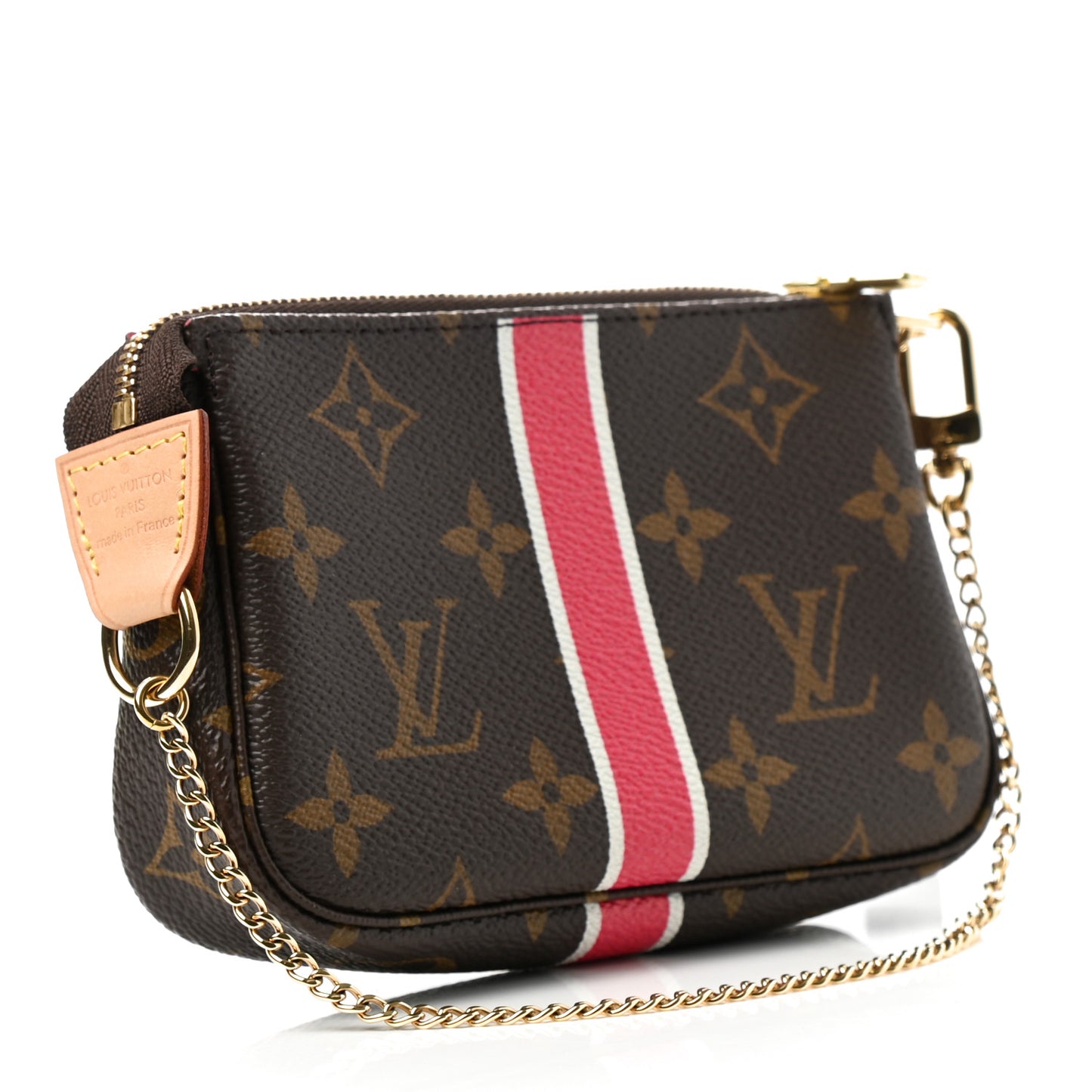 Monogram My LV Heritage Mini Pochette Accessories White Rouge