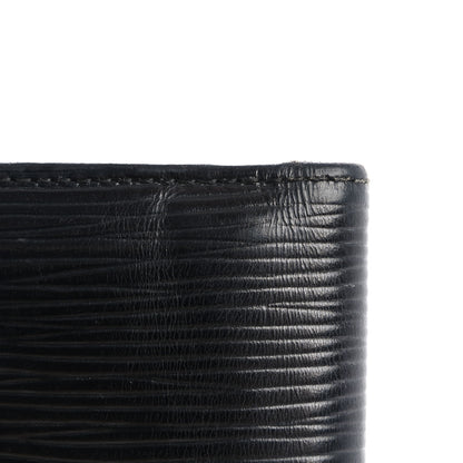 Louis Vuitton Epi Marco Wallet Black 11 of 12