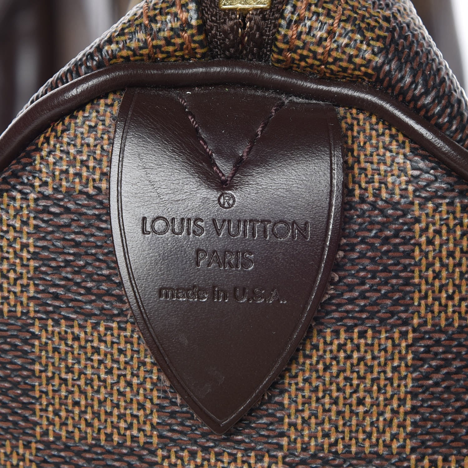 Louis Vuitton Damier Ebene Speedy 30 8 of 9