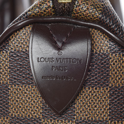 Louis Vuitton Damier Ebene Speedy 30 8 of 9