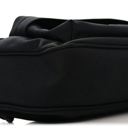 Balenciaga Recycled Sport Nylon Chain Logo Medium Raver Bag Black 9 of 10