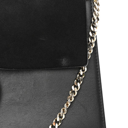 Chloe Suede Calfskin Medium Faye Shoulder Bag Black 15 of 16
