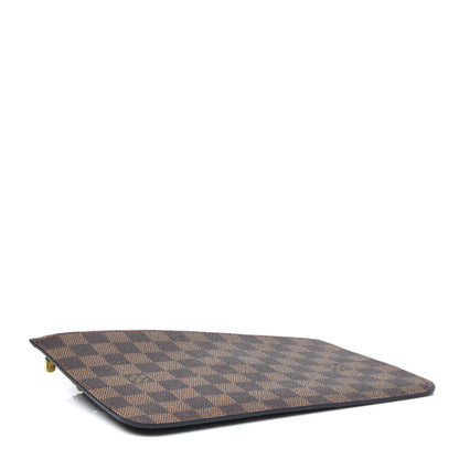 Louis Vuitton Damier Ebene Neverfull MM GM Pochette Rose Ballerine 4 of 6