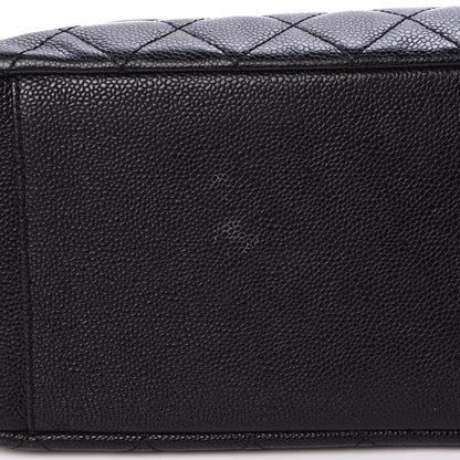 Chanel Caviar Quilted Grand Shopping Tote GST Black 14 of 14