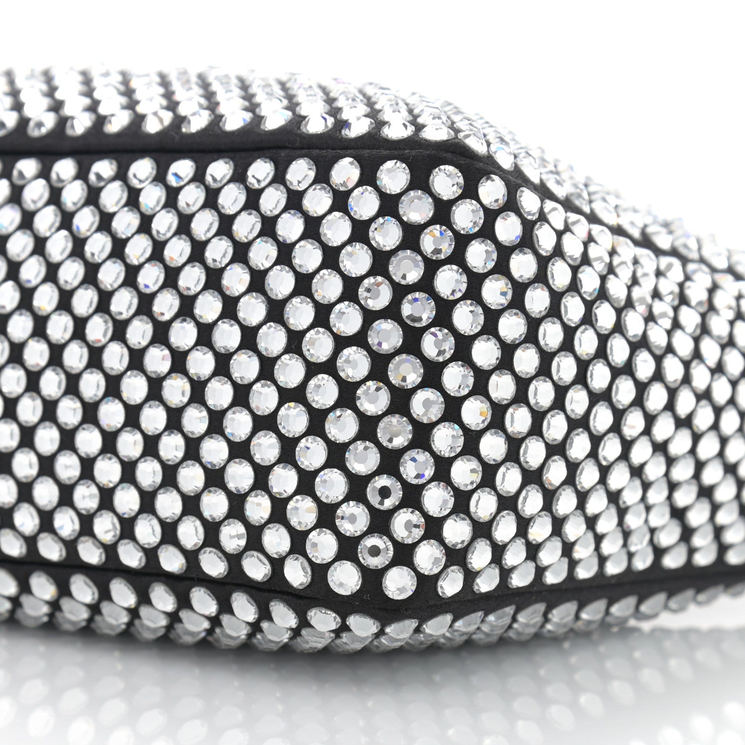 Prada Satin Crystal Mini Re-Edition 2000 Bag Cristal 6 of 10