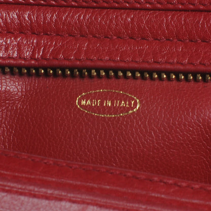Chanel Lambskin Quilted Shoulder Bag Red 7 of 7