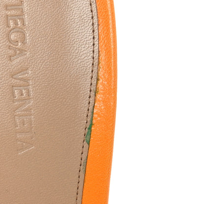 Bottega Veneta Lambskin Stretch 90mm Mule Sandals 40.5 Tangerine 8 of 8